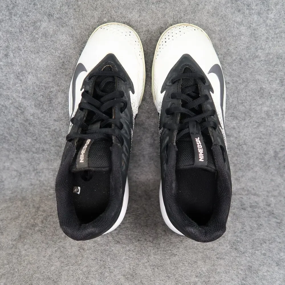 Nike Shoes Youth 3 Cleats Baseball Vapor Ultrafly Pro Black White Lace Up Kids